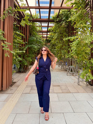Blazer Style Top with Pants