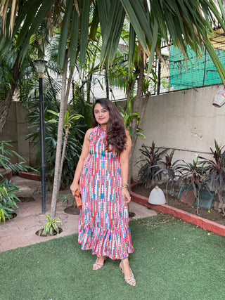 Silk multicoloured Dress