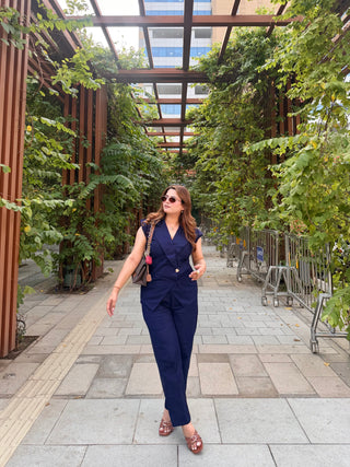Blazer Style Top with Pants
