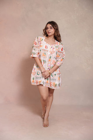 Print Parade Dress