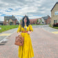 Yellow Layered Dress