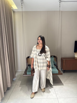 Three piece co-ord set with jacket