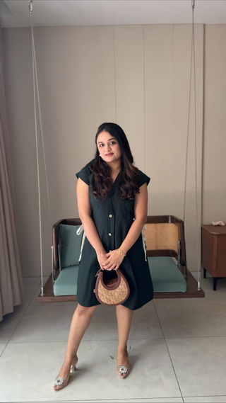 Peacock Green Blazer Dress