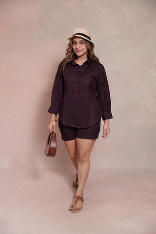 Plum Wander Co-ord Set