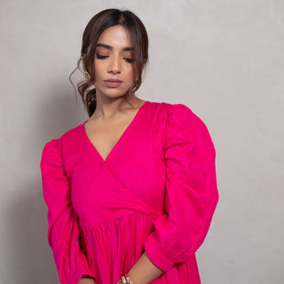 Pink Midi Dress