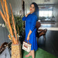 Royalblue Shirt Dress