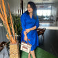 Royalblue Shirt Dress