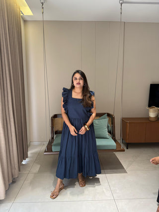 Navyblue Frill Dress