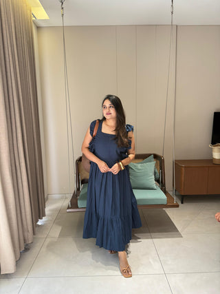 Navyblue Frill Dress