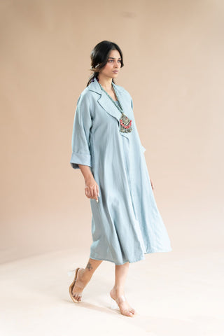 Ice Blue Jacket Co-ord Set