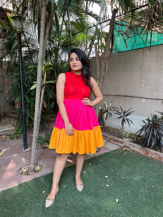 Multi coloured Dress