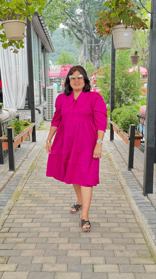 Purple Layered Dress
