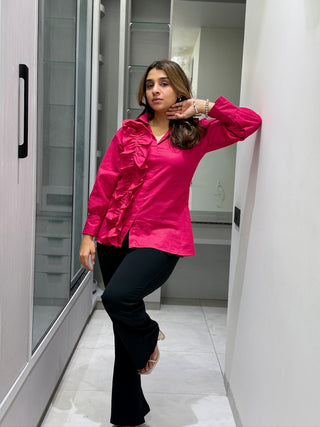 Ruffle Shirt