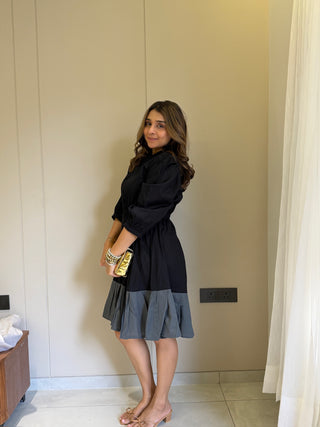 Black & Grey Dress