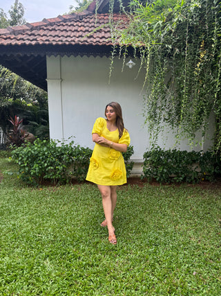 Chic flower dress
