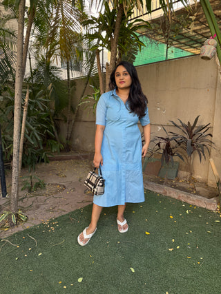 Shirt Dress with Pocket