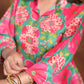 Big Floral Shirt Dress