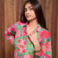 Big Floral Shirt Dress