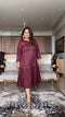 Dark maroon