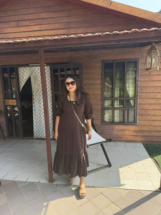 Mocha Breeze Dress