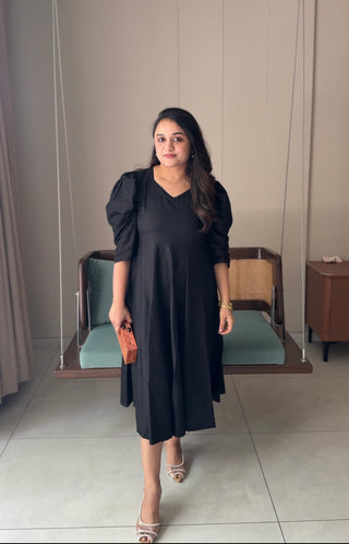 Bestseller Black Statement Dress