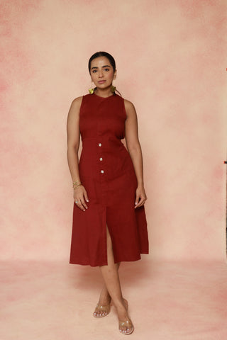 Sleek Dress with Pocket