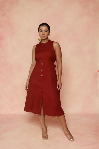 Sleek Dress with Pocket