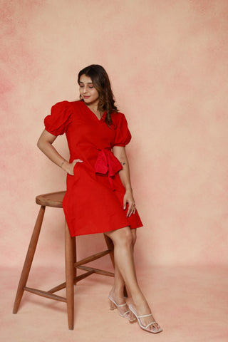The Bow Dress with pocket