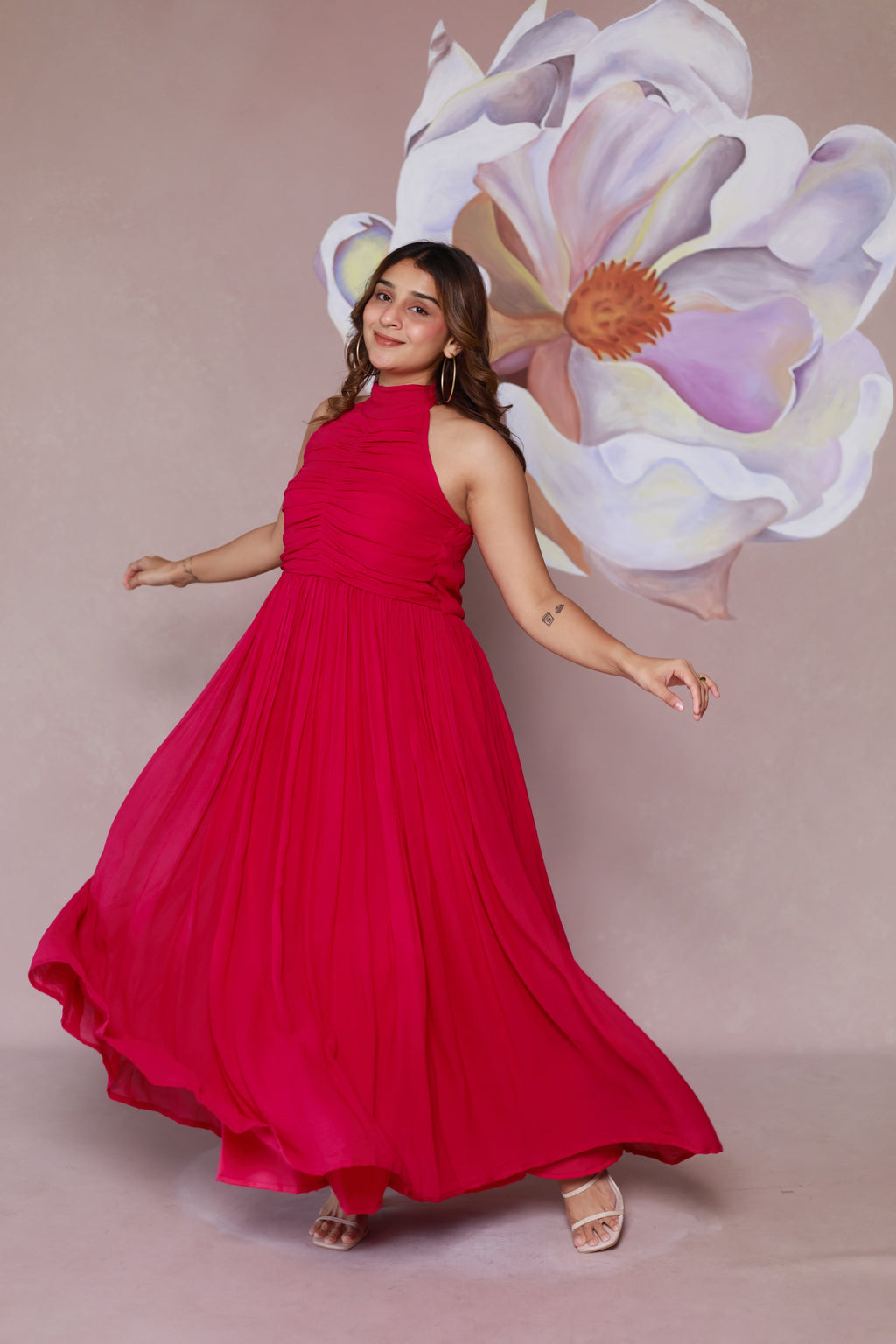 Halter Neck Gown – Panila Fashion