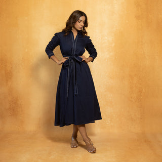 NavyBlue Mid length Dress
