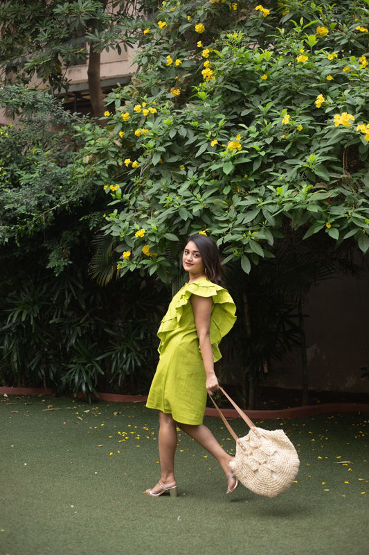 Sunshine Ruffle Dress