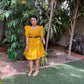 Yellow Layered Dress