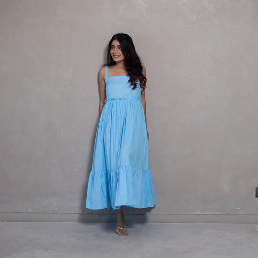 Powder Blue Beach Dress