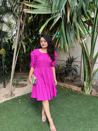 Ocean Green Layered Dress