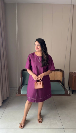 Anchor straight fit dress