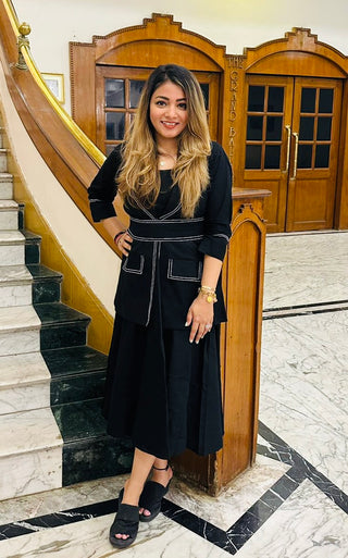 Black blazer Dress