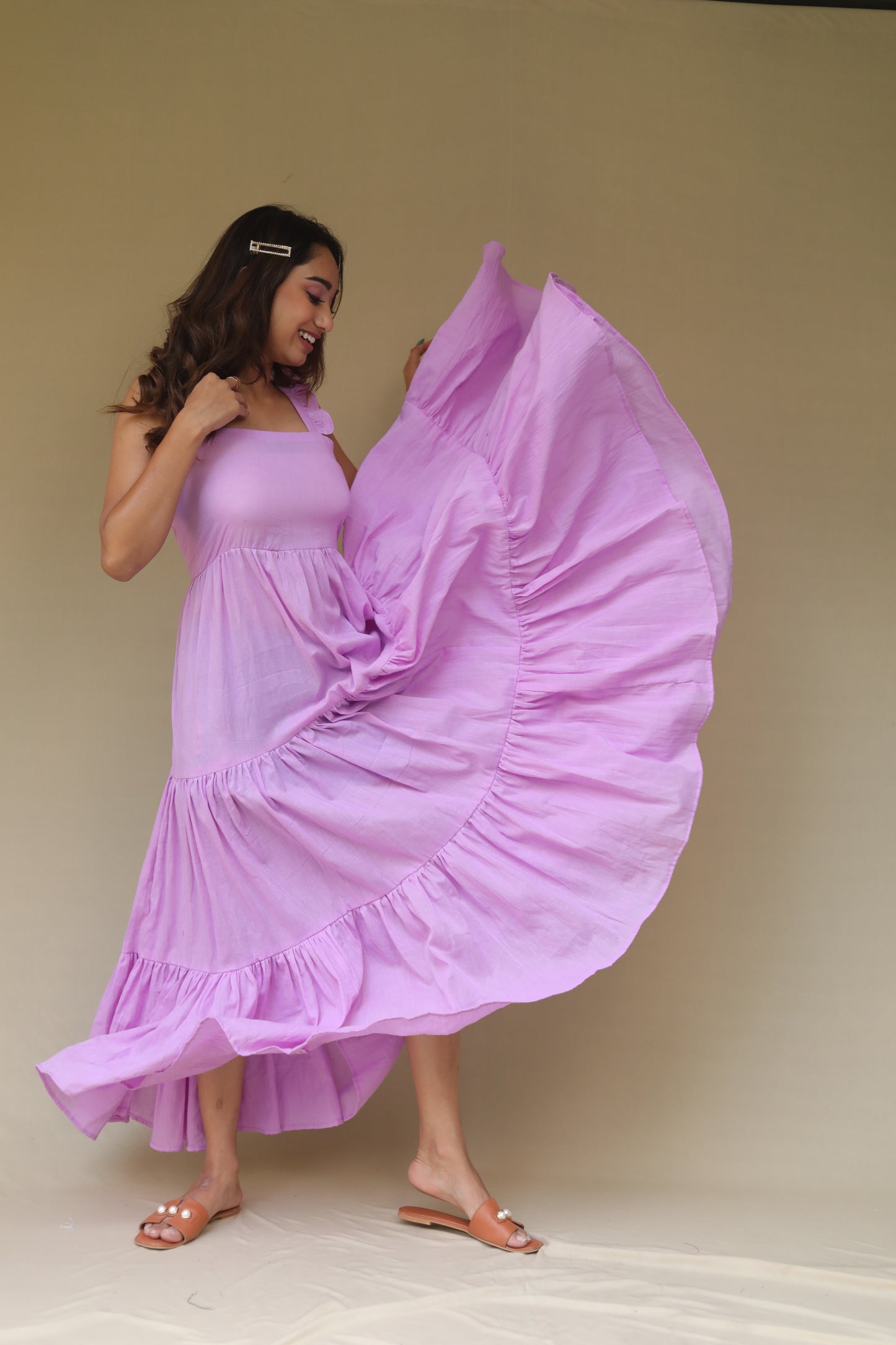 Mul lilac layered Dress